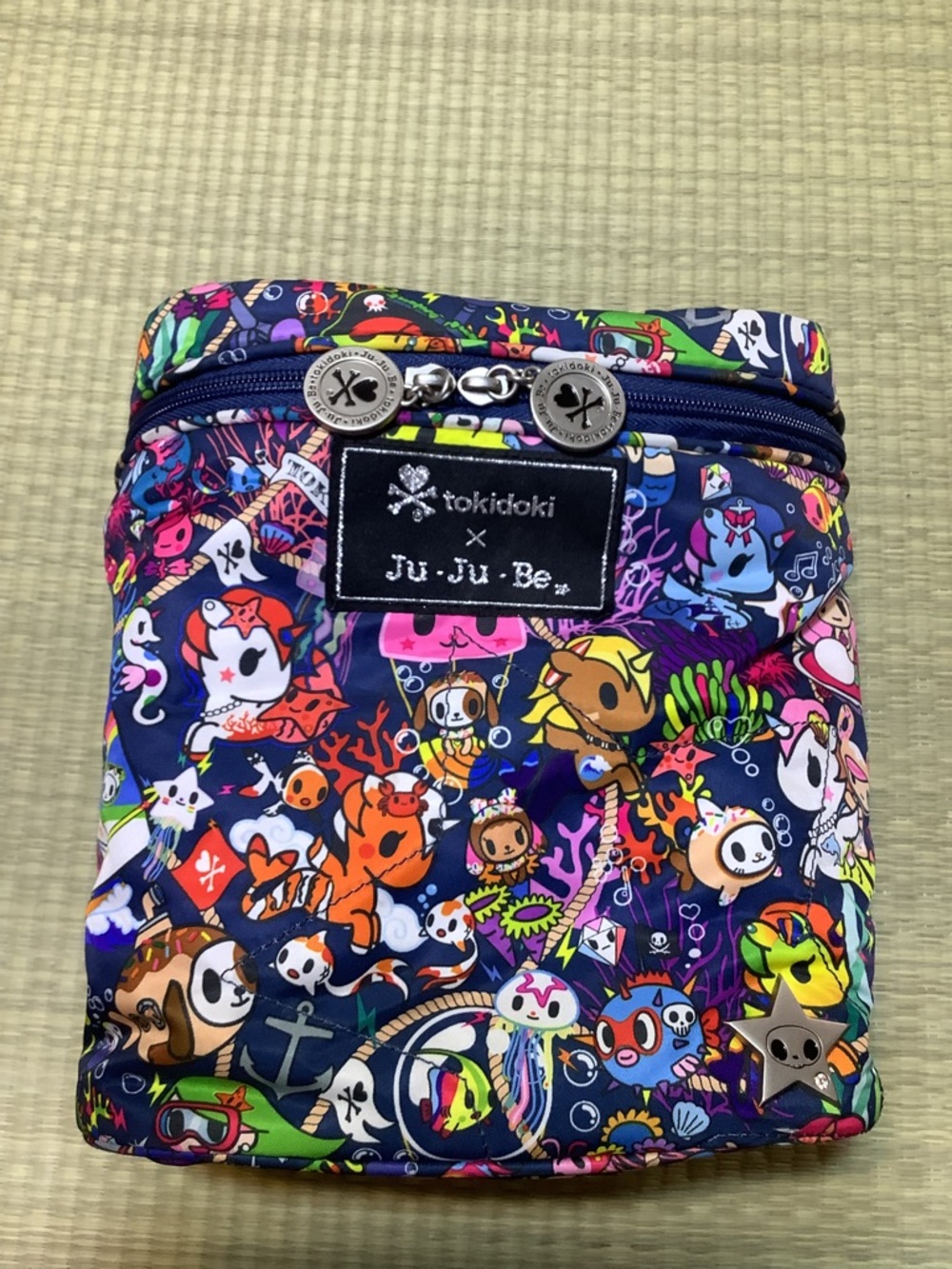 tokidoki x Ju-Ju-Be Colorful Sea Punk Insulated Cooler Bag Bottle Bag Lunch Bag